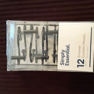 Simply Essential Shower Curtain Hooks..